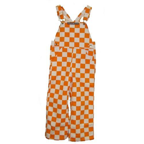 Youth Game Bibs Checkerboard Overalls | VolShop - Official