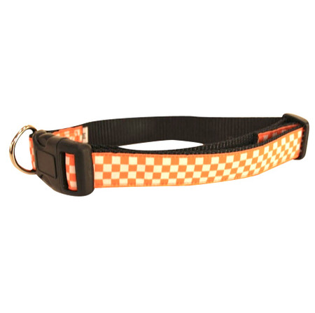 Checkerboard Dog Collar