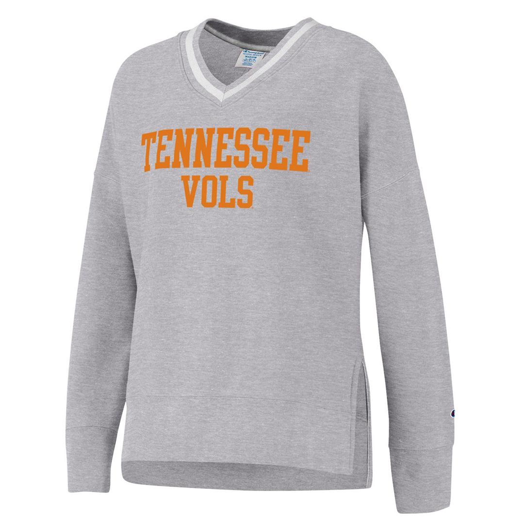 Tennessee Reverse Weave V Neck by 