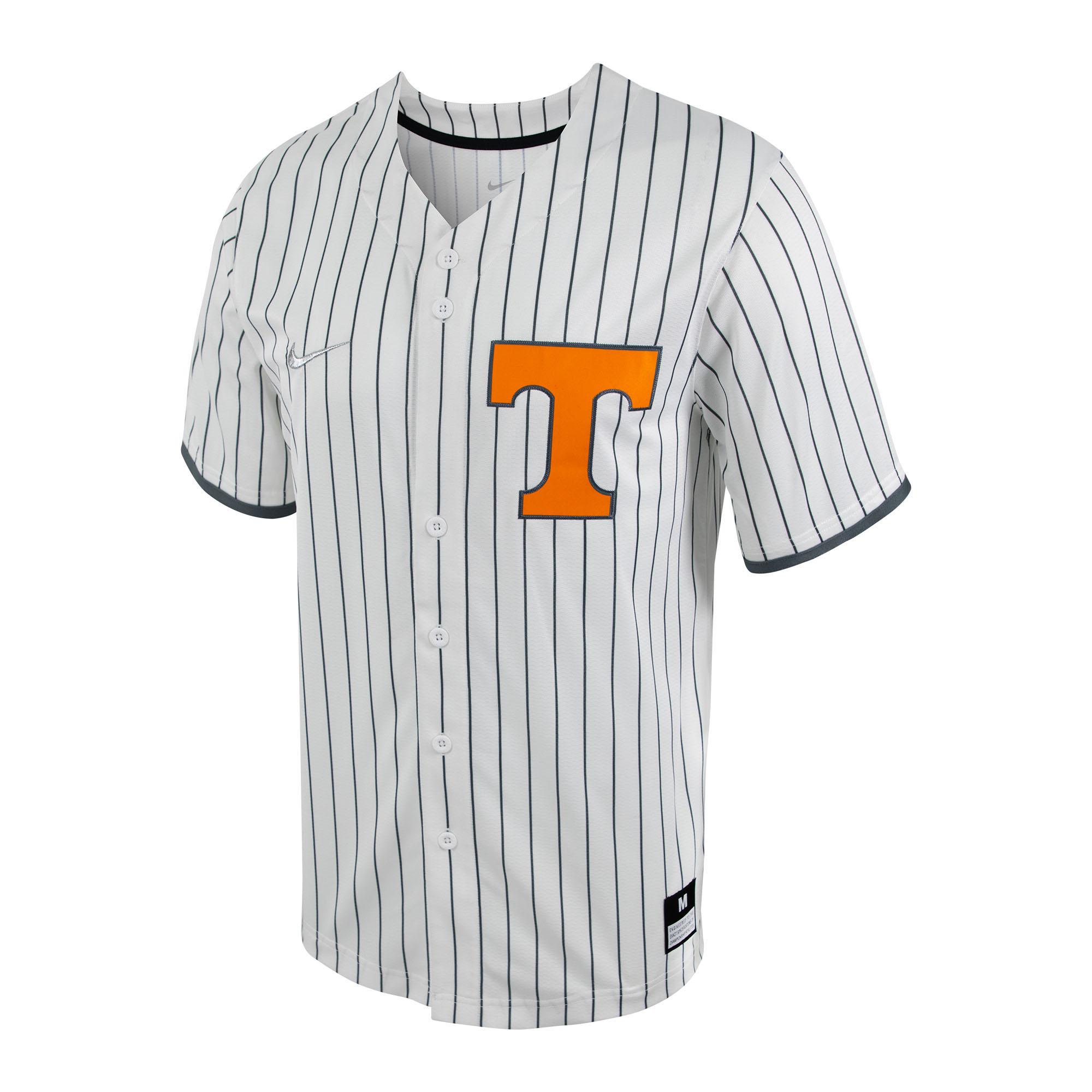 Nike Home Pinstripe Men's Custom Replica Jersey Large