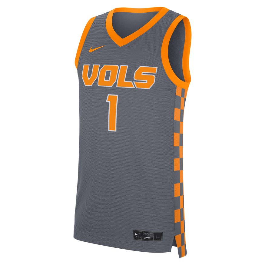 Nike tennessee basketball jersey discount