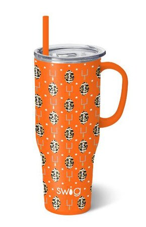touchdown orange mega mug