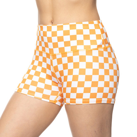 Checkerboard Booty Shorts