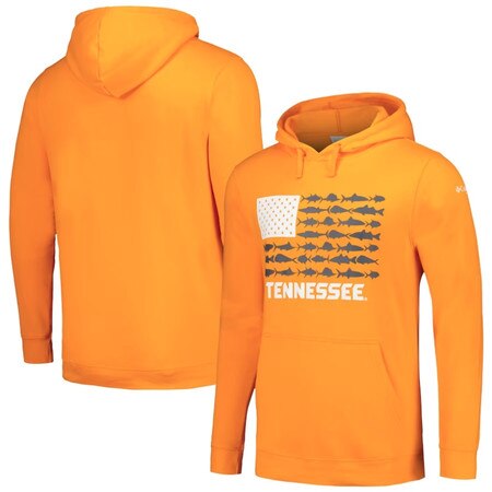 Tennessee Fish Flag Fleece Hoodie