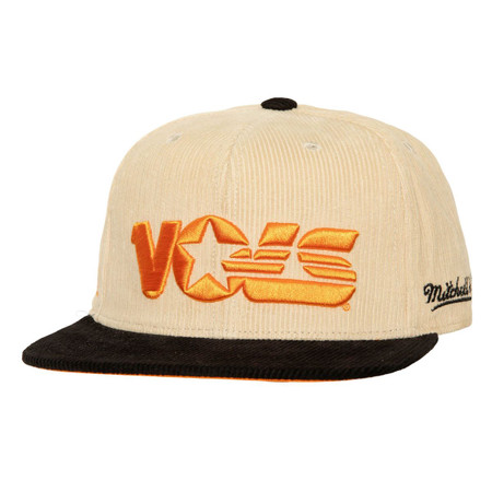 2 Tone Corduroy Fitted Hat
