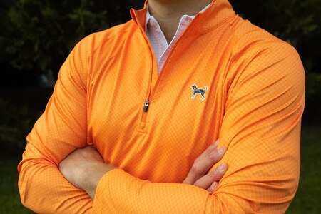 Bluetick Checkerboard Club Pullover