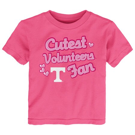 Toddler Cutest Fan Hearts Tee