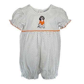hound dog Bubble Romper