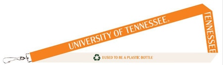Lanyard from Recycled Water Bottles