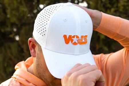 Star Vols Performance Hat white