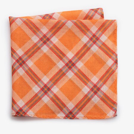 Tartan Plaid Silk Pocket Square
