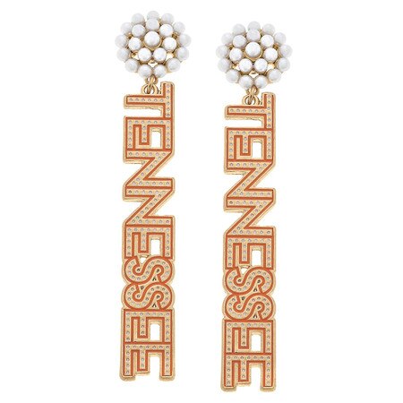Bead Cluster Tennessee Earrings