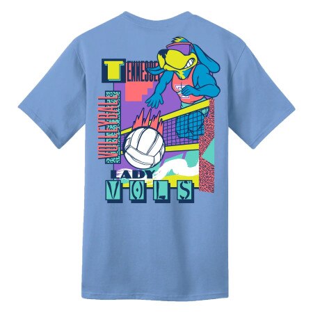 Lady Vols Smokey Volleyball Tee