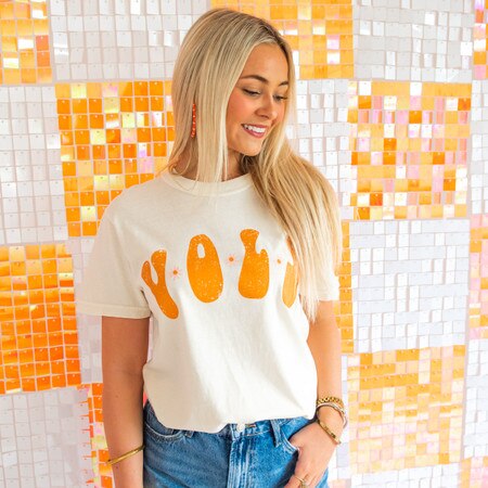 VOLS Daisies Tee