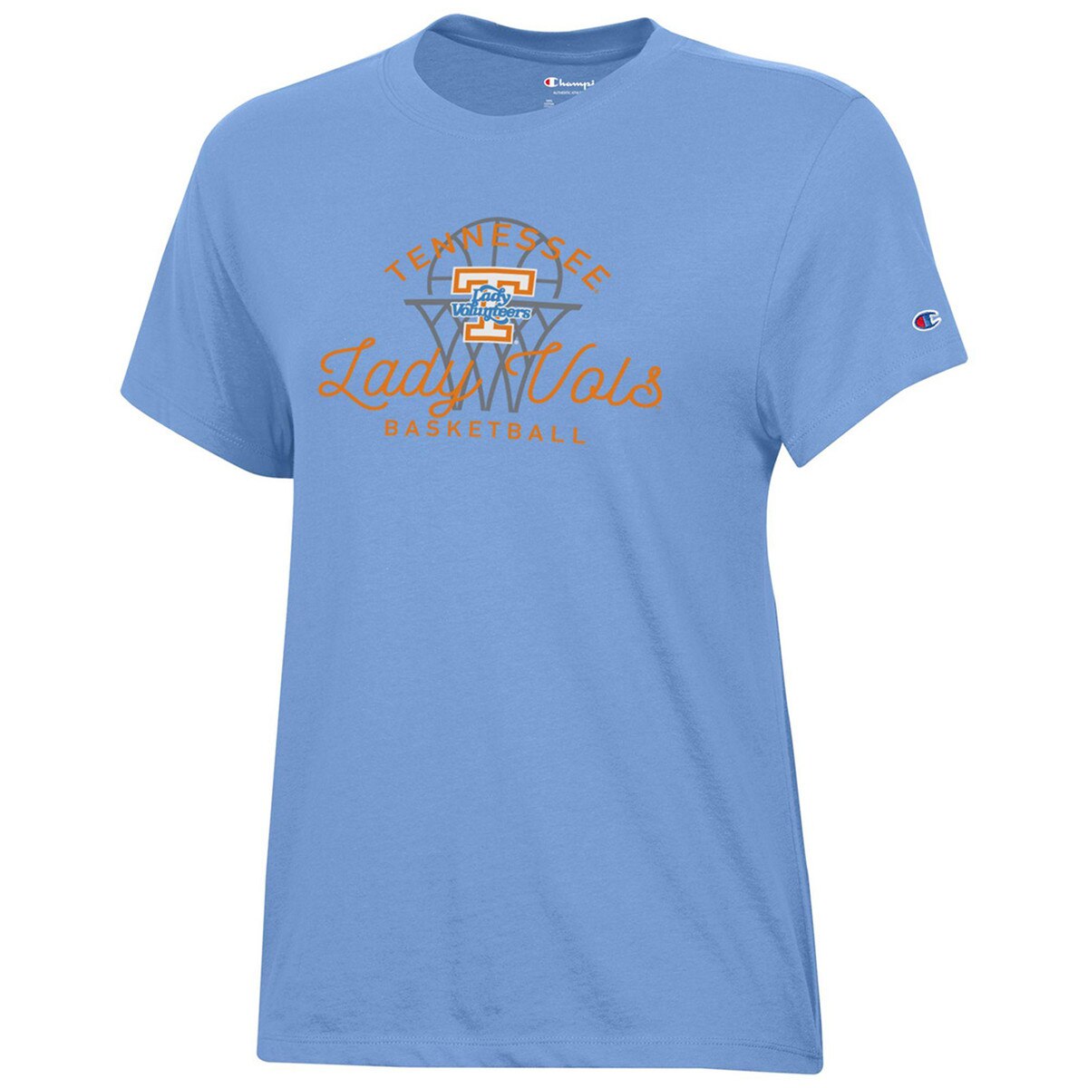 Women's Lady Vol Basketball Tee by Champion Official Campus
