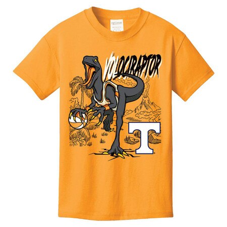 Volociraptor Basketball Tee