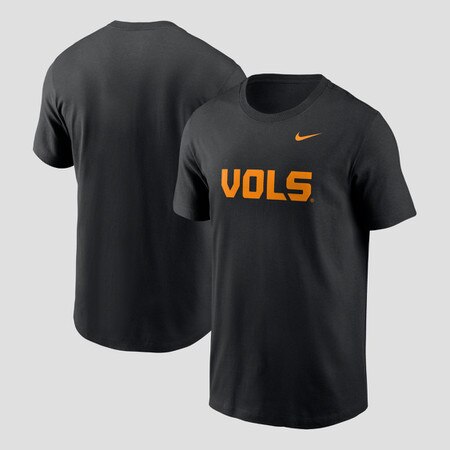 Nike Cotton Vols Wordmark Tee - Bla