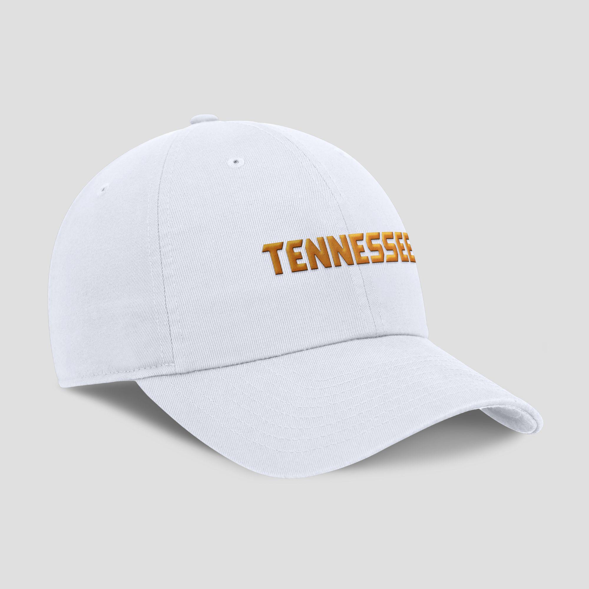Nike Dri Fit Club Unstructured TN Wordmark Hat Volshop Official Campus Store of the University of Tennessee