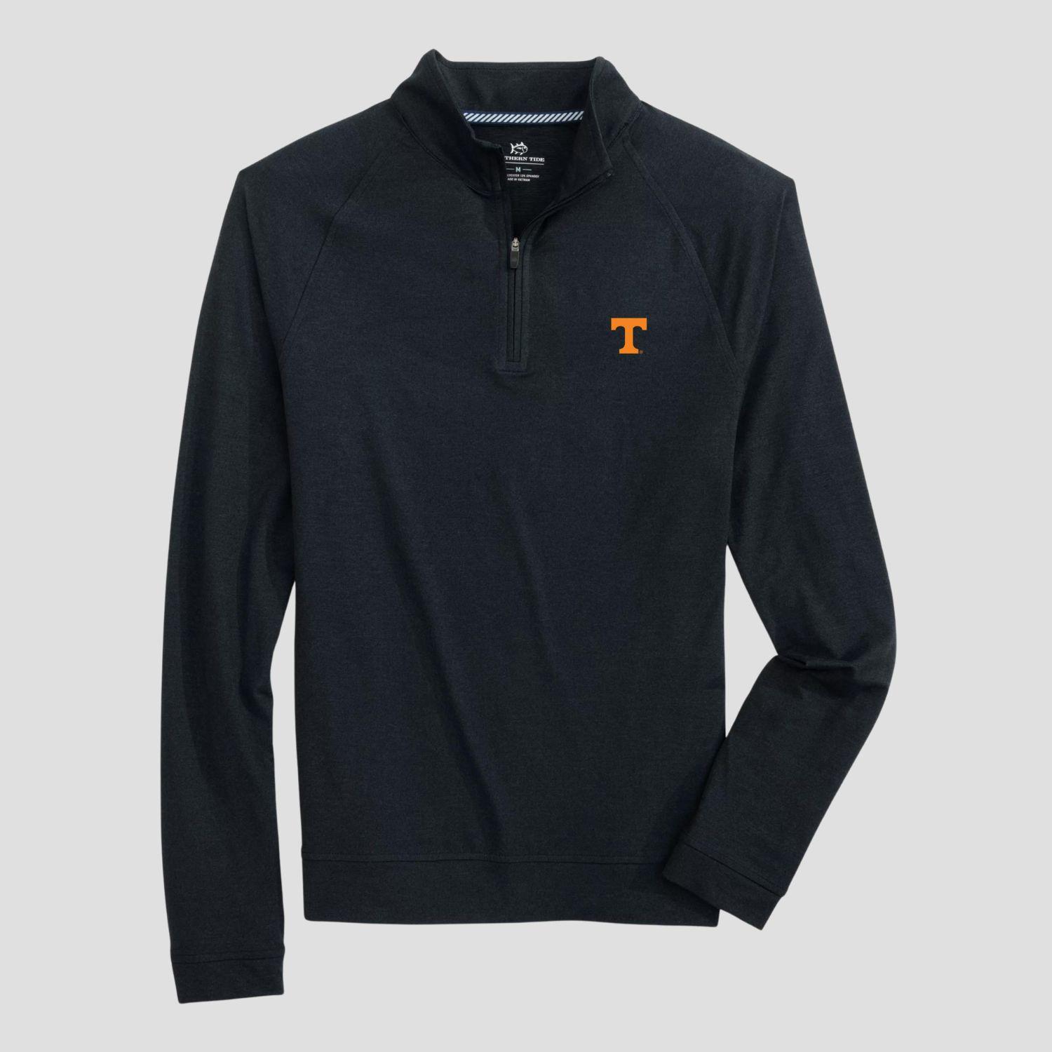 Southern Tide Tennessee Cruiser Heather 1/4 Zip Pullover | Volshop