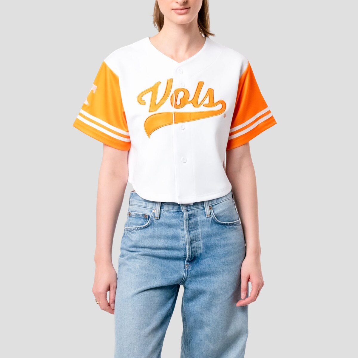 Crop Baseball Jersey