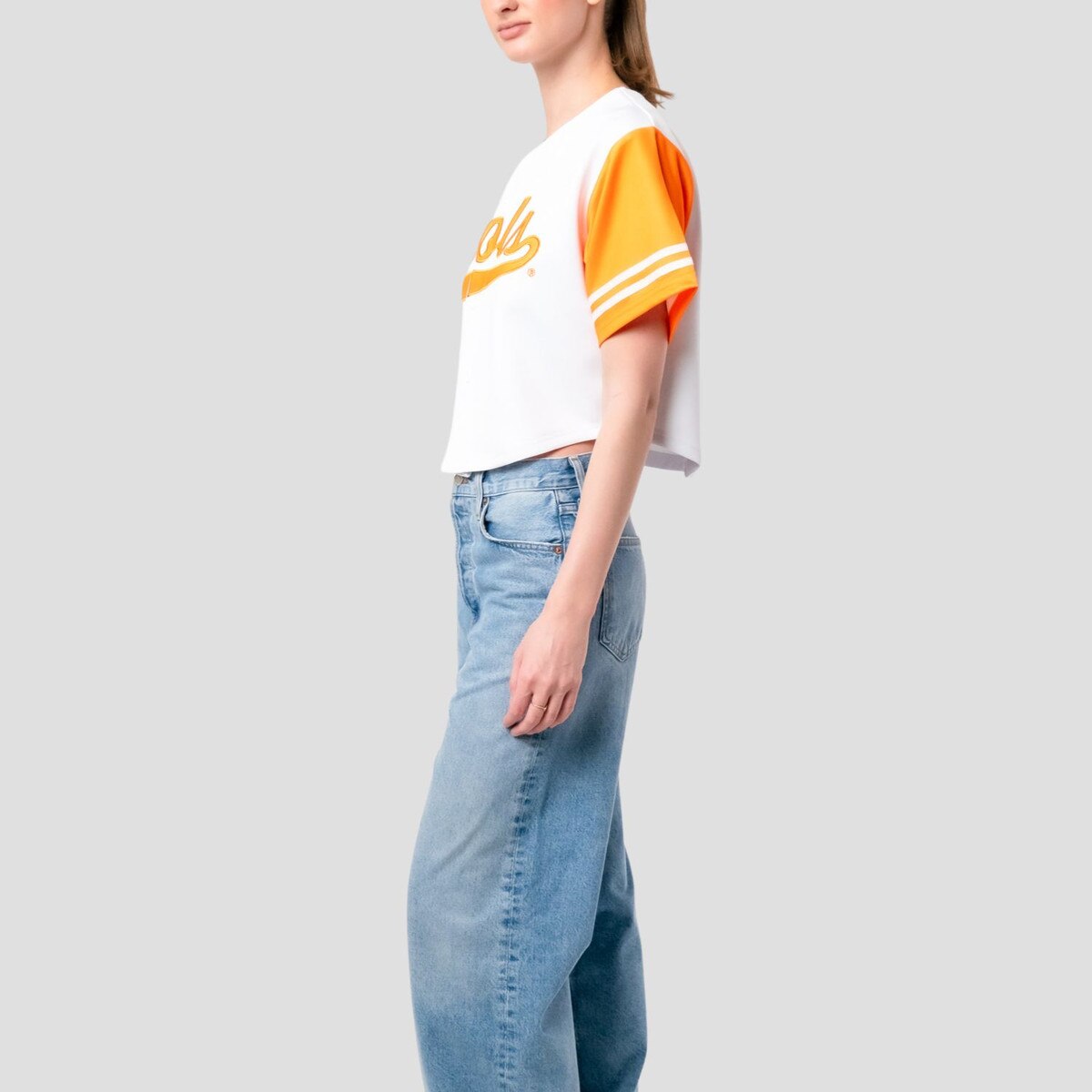 Crop Baseball Jersey