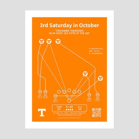Third Saturday in October Print by