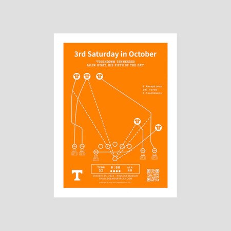 Third Saturday in October Print by