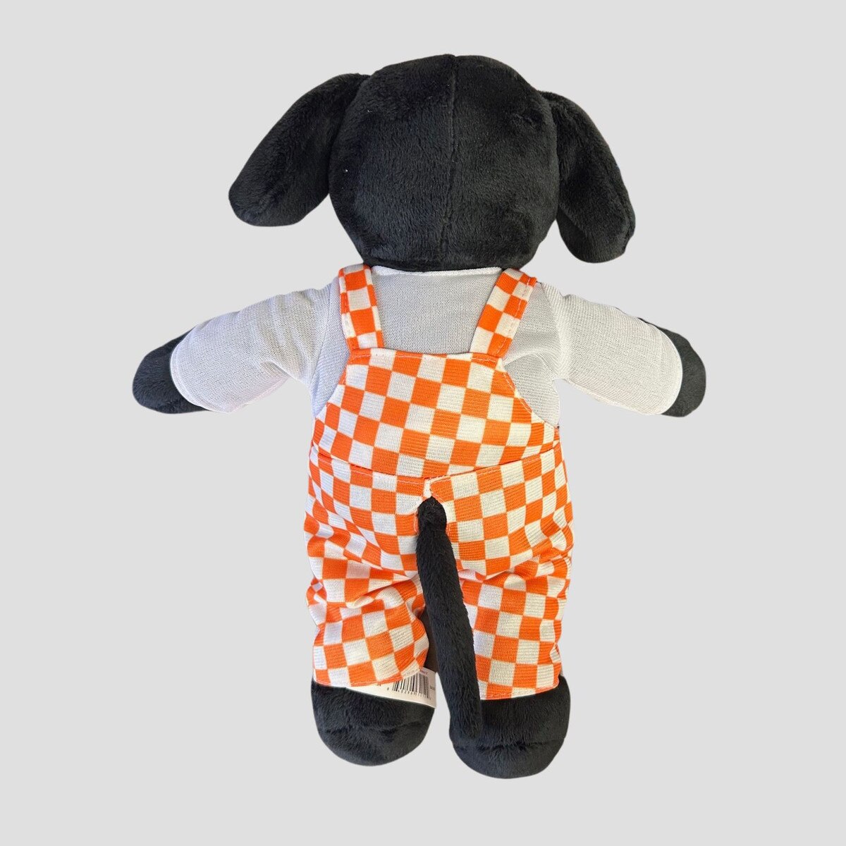 12in Plush Smokey with Checkerboard