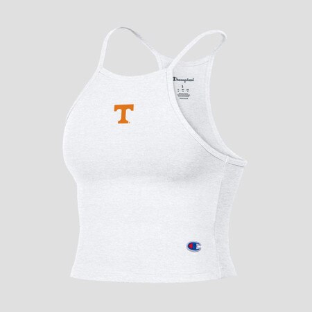 Power T Halter Neck Crop Tank