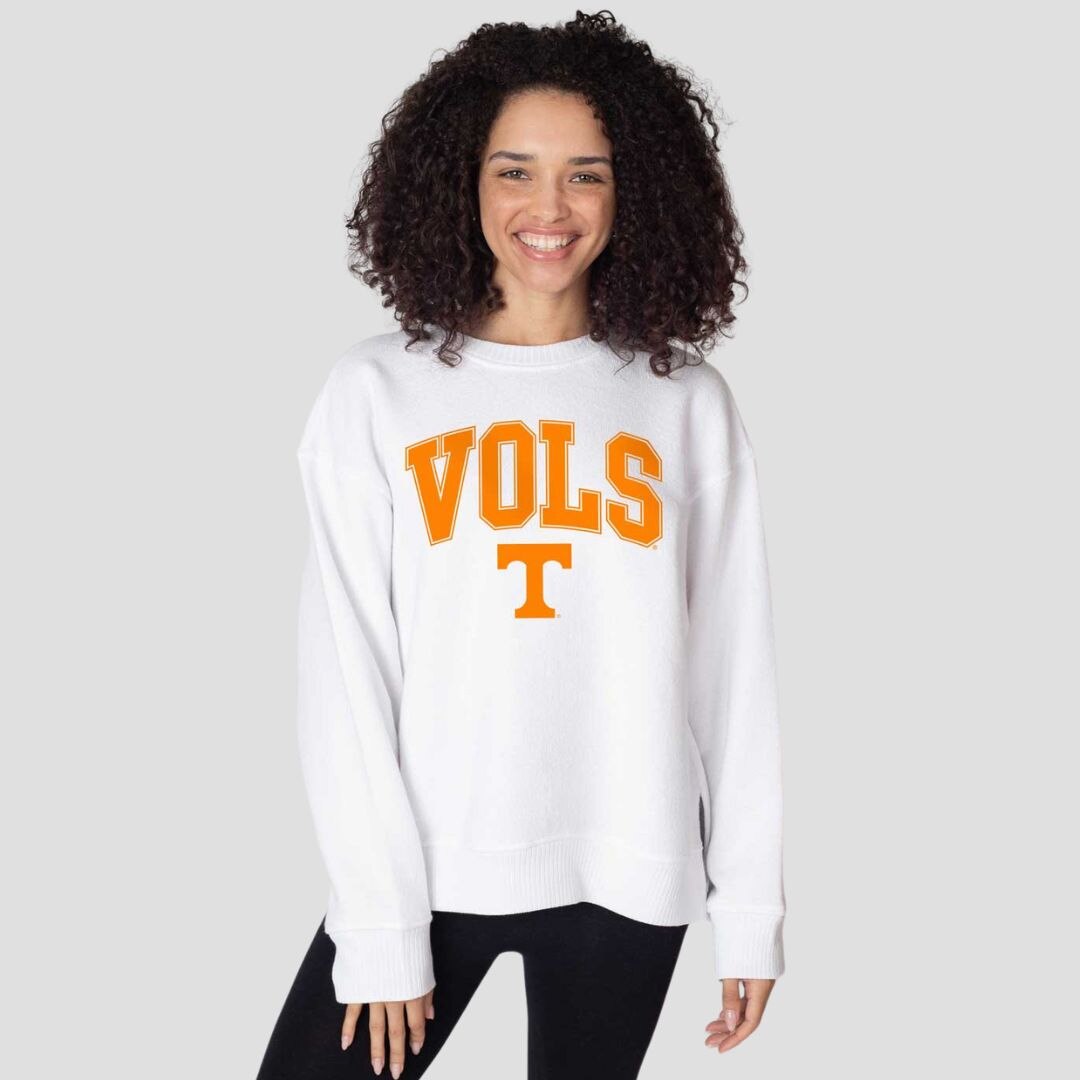 売れ筋商品|||ゲームデイ パーカー・スウェットシャツ アウター レディース Women's Gray Tennessee Volunteers Make it a Mock Sporty Pullover Sweatshirt Gray Amazon.com: Gameday Couture Tennessee Volunteers Football