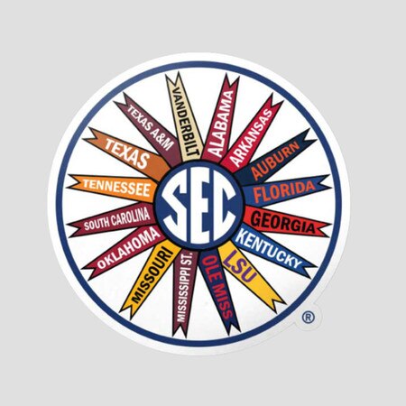 SEC Pinwheel Magnet