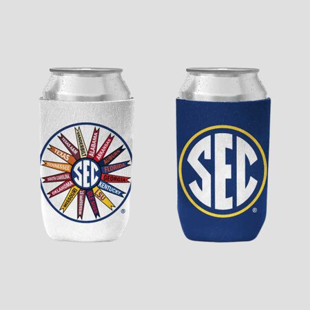 SEC Pinwheel Koozie