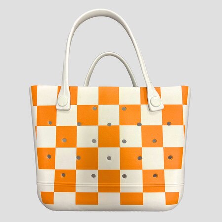 Checkerboard Tailgate Tote