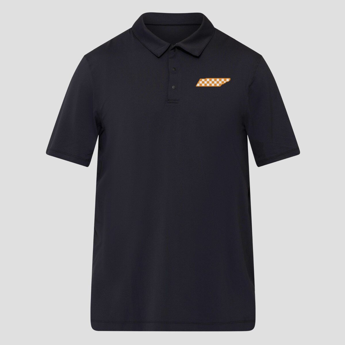 Checkerboard State Logo Sport Polo