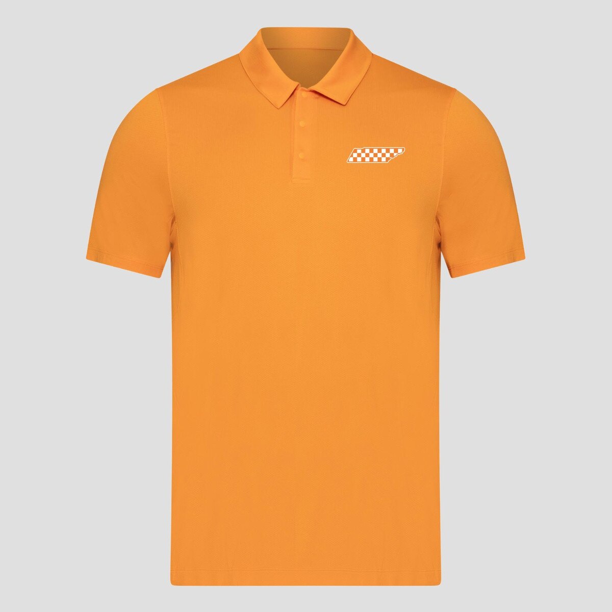 Checkerboard State Logo Sport Polo