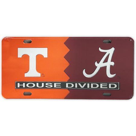 Tennessee and Alabama License Plate