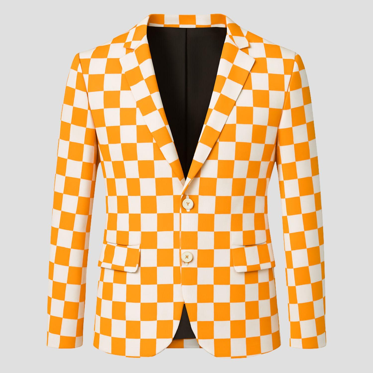 Gameday Checkerboard Suit Coat | VolShop - Official Campus