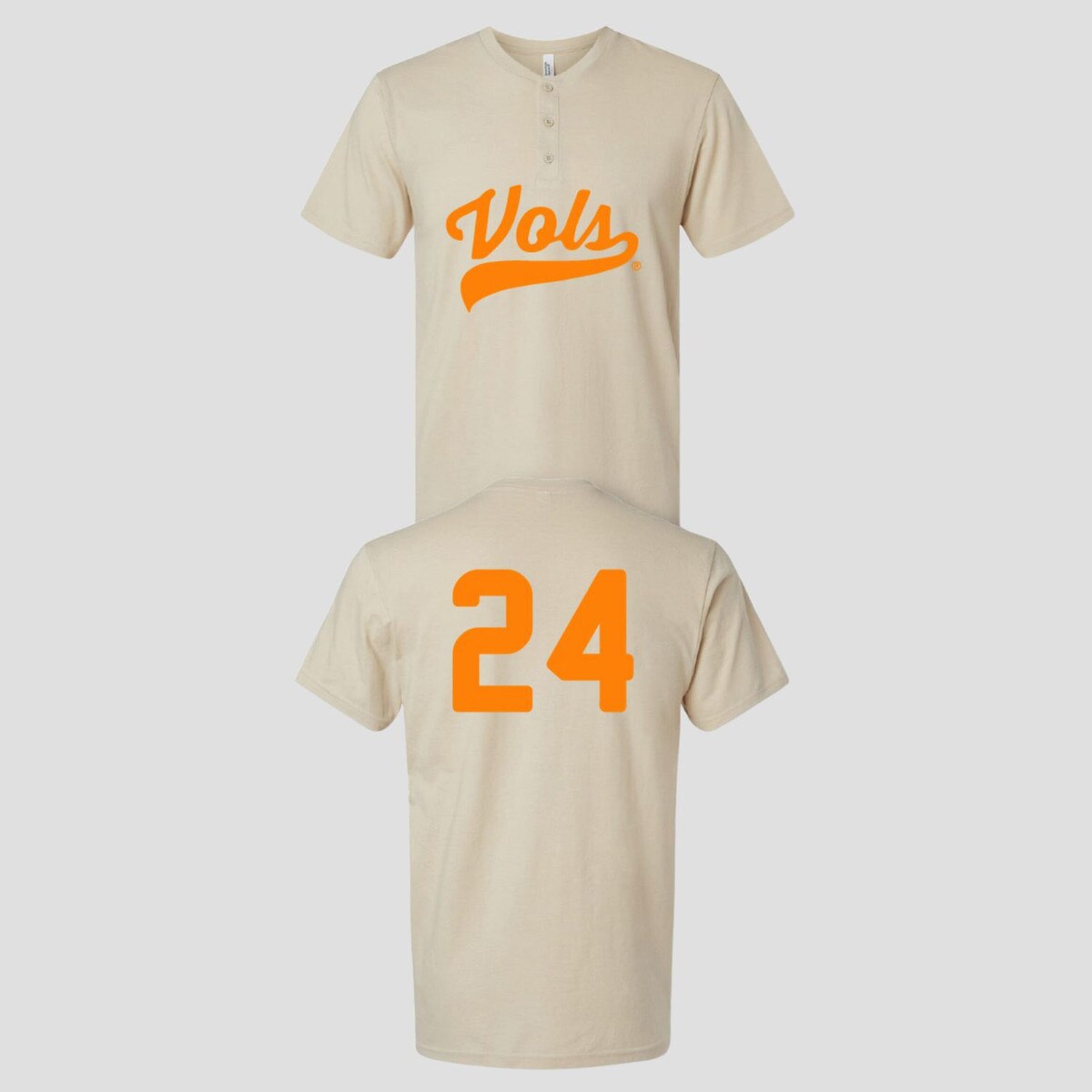 Baseball Henley Tee