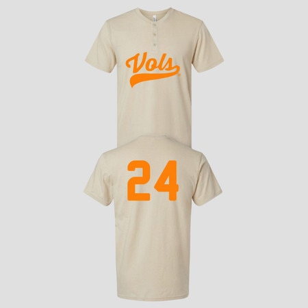 Baseball Henley Tee