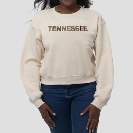 Women's Tonal Cropped Crewneck