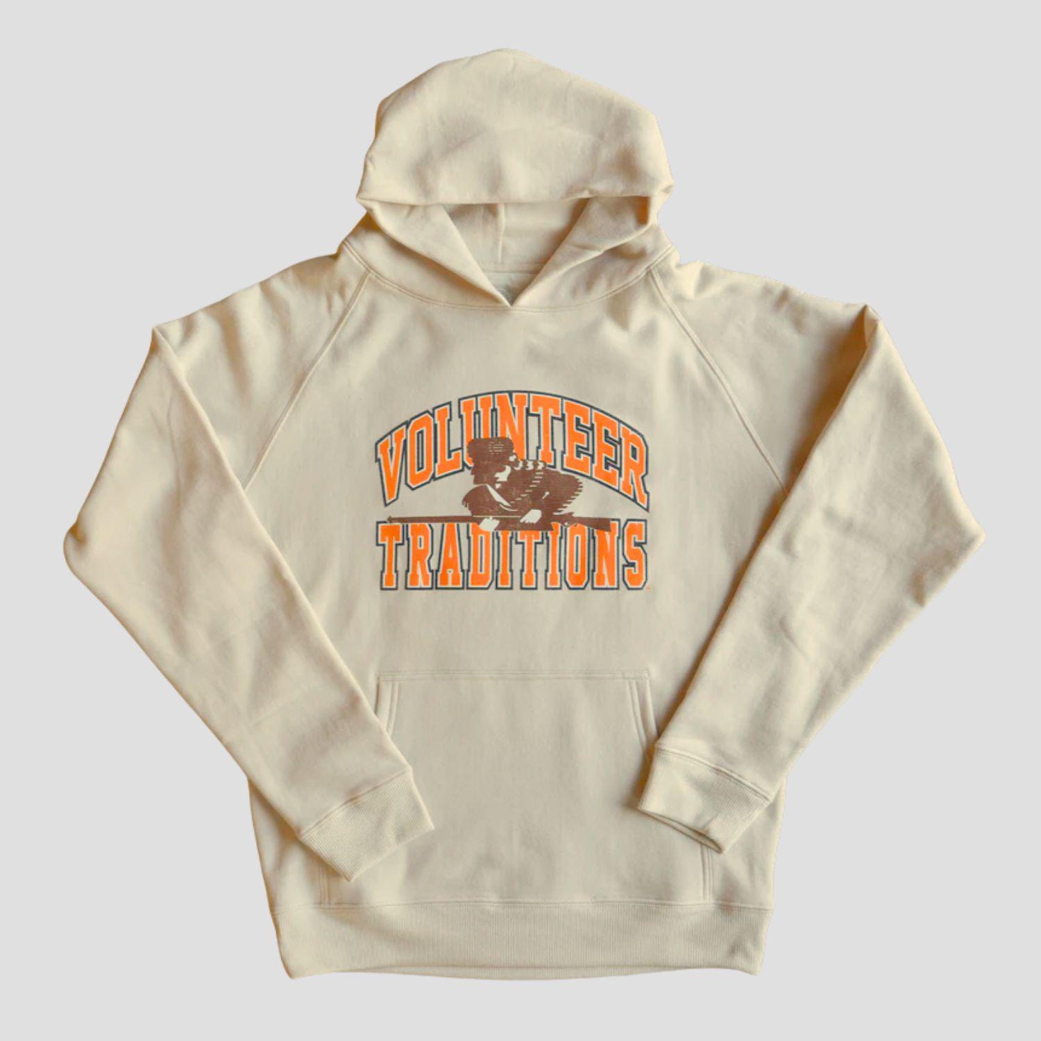 パーカー argue  Soft Foodies Tunic Pullovers Volunteer Traditions Classic Rifleman Hoodie | Volshop - Official