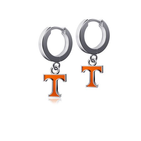 Enamel Huggie Earrings