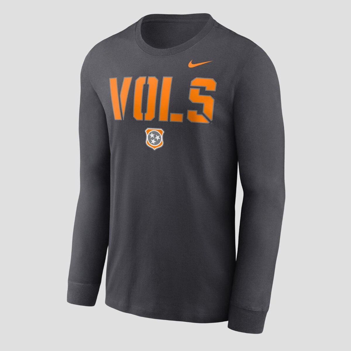 Smokey Grey Lock Up L/S Tee