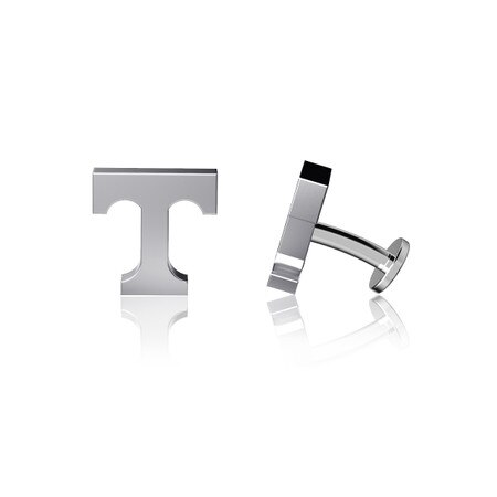 Power T Silver Cufflinks