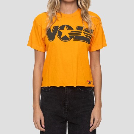 Womens Aviator Nation Star Vols tee