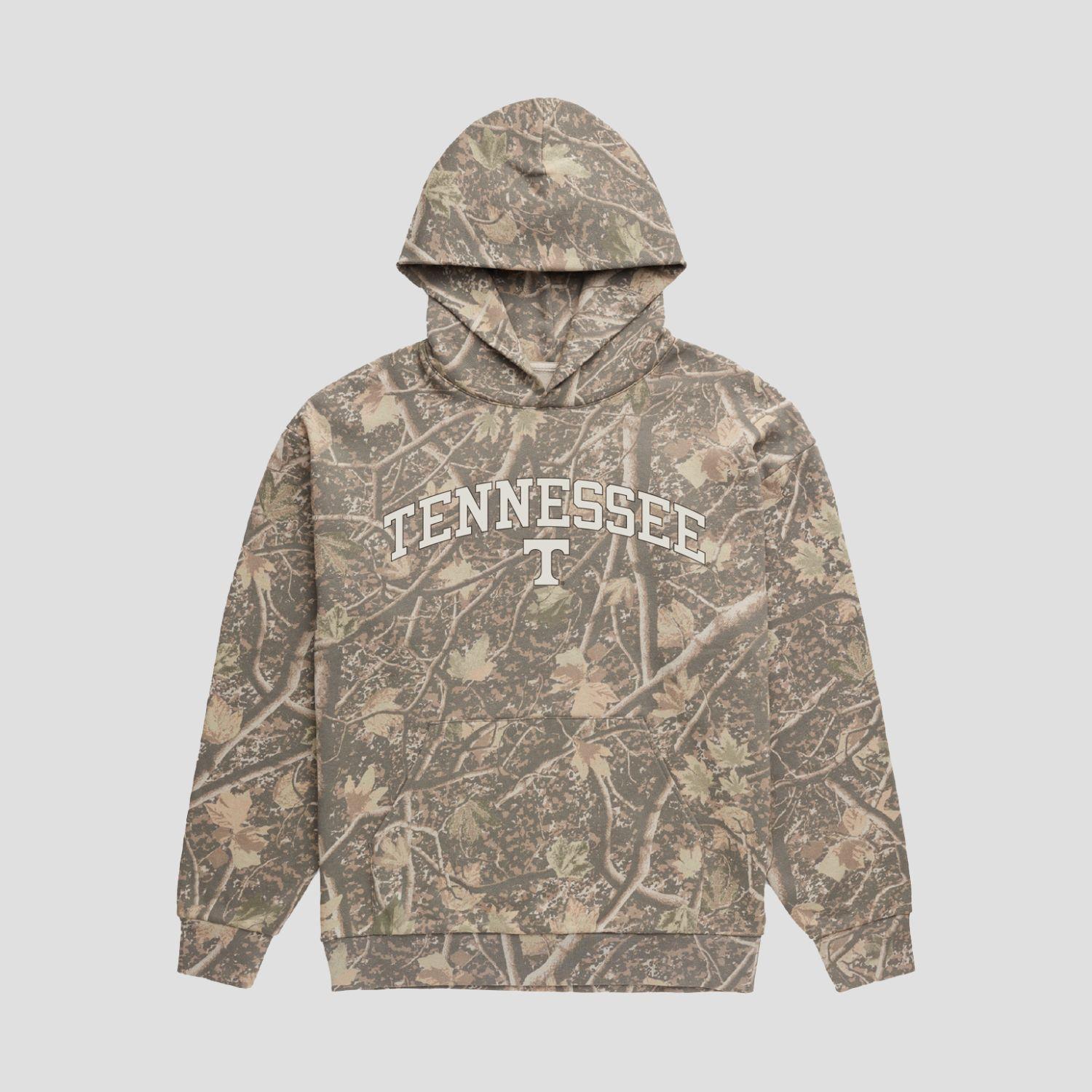 Arch Tennessee Camo Hoodie VolShop Official Campus Store of
