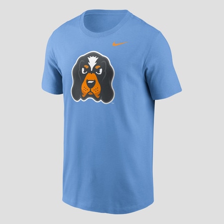 Nike Smokey Logo Cotton Tee blue