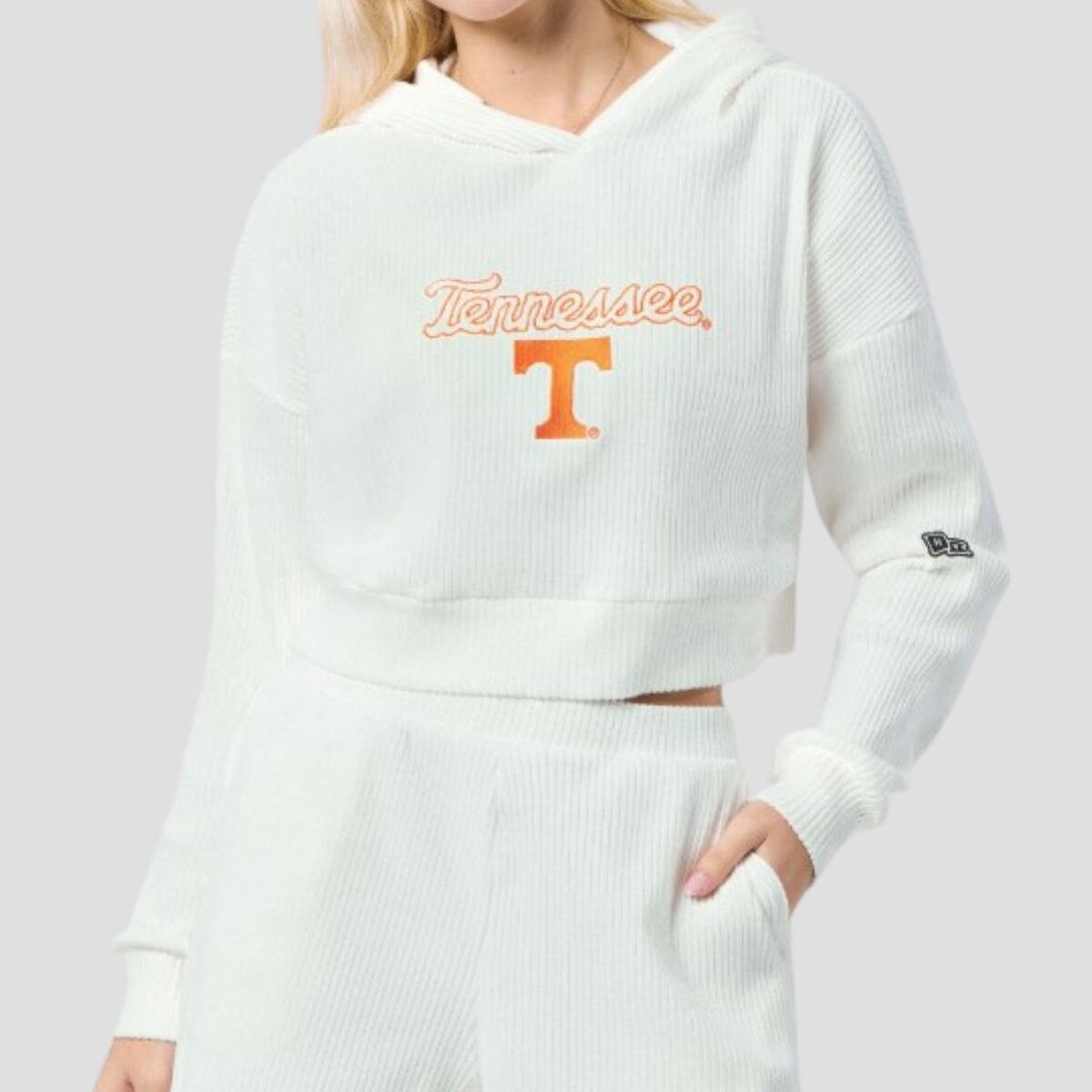 Warm-up Crop Sweatshirt Top - WP006 main image 1