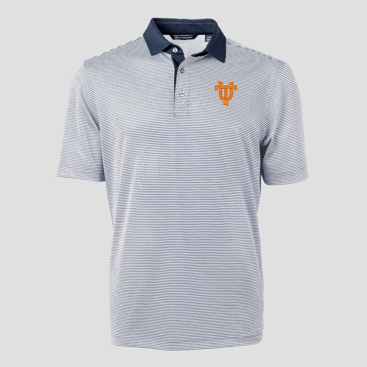 Cutter & Buck Navy Interlocking UT