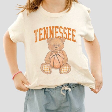 Youth Basketball Bear Tee